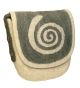 Rahmentrommel-Tasche Filz, natur-grau, 36 cm kaufen München, buy felt bag for shaman drum 13,5
