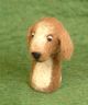 Filz-Fingerpuppe brauner Hund kaufen München, Filzfingerpuppe kaufen Bayern, glove puppet dog made of felt, natürliches Kinder-Spielzeug aus Filz, Filz-Tier, Filz-arbeit, Filz-Finger-Puppe brauner Hund