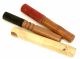 Klangschalen-Schlegel Holz, medium - schwarzes Leder kaufen München, Klangschalen-Schlägel kaufen Erding, Klangschalenklöppel kaufen Bayern, buy stick for singing bowl, Klangschalen-Stick Holz, medium mit schwarzem Leder - 3 Modelle