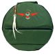 Rahmentrommel-Rucksack Deluxe dunkelgrün, roter Adler - 41 cm kaufen München, Rahmentrommelrucksack, buy backpack for 15,35