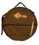 Rahmentrommel-Tasche Deluxe braun Bison, 54 cm kaufen München, Indianer-Trommel-Tasche kaufen Erding, Rahmentrommeltasche kaufen Bayern, Schamanentrommel-Tasche, buy drum case for 20,5