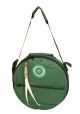 Rahmentrommel-Tasche Deluxe dunkelgrün, türkises Mandala, 54 cm kaufen München, buy drum case for 20,5