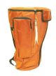Prof. Bougarabou-Rucksack CN orange, Mandala FZ-G - 66 cm kaufen München, Trommel-Rucksack, Trommelrucksack, Trommel-Tasche, buy drum case for djembe height 25,6