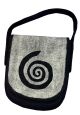 Rahmentrommel-Tasche aus Filz, schwarz-hellgrau, 49 cm kaufen München, buy drum case - handmade from felt for 18,5