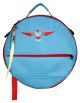 Rahmentrommel-Tasche Deluxe türkis - roter Adler, 44 cm kaufen München, Schamanentrommel-Tasche kaufen BRD, buy drum case for 16,5