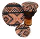 Djembe-Top Tribal-Art schwarz, 20 cm kaufen München, Djembe-Schoner, Tommel-Hut kaufen München, Djembe-Schutz, buy 7,87