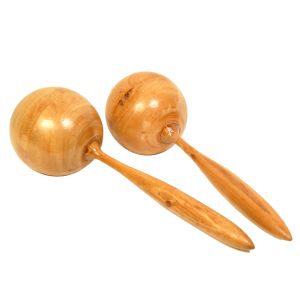 Runde, Holz-Rassel kaufen München, Maracas kaufen München, Holz-Rassel, Rassel, Holzrassel kaufen Bayern, Holzrassel, Holz-Maracas, Maraca kaufen Bayern, lasierte, runde, Holz-Rassel - natur