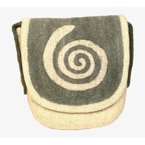Rahmentrommel-Tasche Filz, natur-grau, 54 cm kaufen München, buy felt bag for shaman drum 21