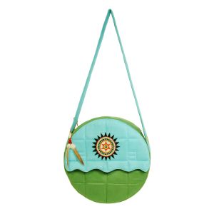 Rahmentrommel-Tasche NC Green Island- rote Sonne, 43 cm kaufen München, Rundtrommel-Tasche kaufen Erding,  Schamanentrommel-Tasche kaufen Bayern, sac de tambour de cadre, borsa di tambour, drum case for 16