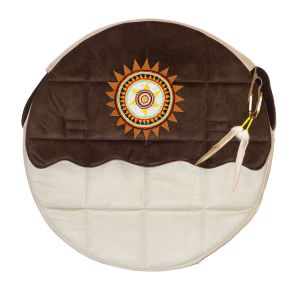 Rahmentrommel-Tasche NC Wild, 47 cm kaufen München, Indianer-Trommel-Tasche kaufen Erding, Schamanentrommel-Tasche kaufen Bayern, sac de tambour de cadre, borsa di tambour, buy drum case for 17,7