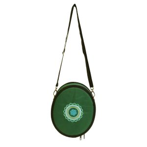 Sansula-Tasche Deluxe Mandala dunkelgrün kaufen München, Sansulatasche kaufen München, Tasche für Daumenklavier kaufen, buy Hard-Cover Sansula Case kaufen, professionelle Sansula-Box, Hard-Cover Hülle für Sansula kaufen, Sansula-Tasche Deluxe Mandala dunk