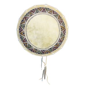 Rahmentrommel Berg und Tal, 42 cm kaufen München, Schamanen-Trommel kaufen BRD, Indianertrommel kaufen Bayern, schamanische Trommel kaufen Erding, buy 16,5