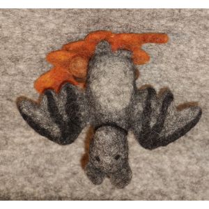 Filz-Fingerpuppe Fledermaus kaufen München, Filzfingerpuppe Fledermaus kaufen Bayern, Handgemachte Fingerpuppen aus Filz, Felt, handmade glove puppet bat made of felt, natürliches Kinder-Spielzeug aus Filz, Filz-Finger-Puppe Fledermaus, Filz-Tier, Filz-ar