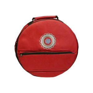 Rahmentrommel-Tasche Deluxe rot Mandala, 63 cm kaufen München, buy drum case for 23,5