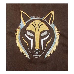 Rahmentrommel-Tasche Deluxe braun Wolf - helle Augen, 49 cm kaufen München, buy drum case for 18,5