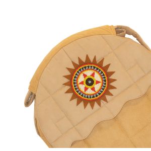 Rahmentrommel-Tasche NC Sommer, 43cm kaufen München, Indianer-Trommel-Tasche kaufen Erding, Schamanentrommel-Tasche kaufen Bayern, sac de tambour de cadre, borsa di tambour, buy drum case for 16