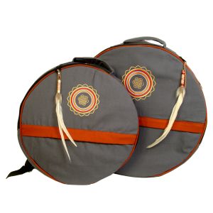Rahmentrommel-Rucksack CP rauchgrau Mandala, 44 cm kaufen München, buy backpack drum case for 16,5