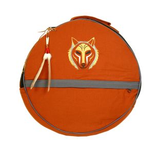 Rahmentrommel-Rucksack CP orange - Wolf, 49 cm kaufen München, Rahmentrommelrucksack, kaufen Bayern, buy rucksack doe 18,5