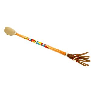 Rahmentrommel-Schlegel, Indian-weiß mit weißem Faden kaufen München, Rahmentrommel-Klöppel kaufen BRD, Rahmentrommelschlägel kaufen Bayern, buy drum stick for shamanic frame drum - indian style, Trommelschlegel Indian-weiß für schamanisches Arbeiten