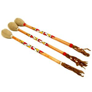 Rahmentrommel-Schlegel, Indian-weiß mit weßem Faden kaufen München, Rahmentrommel-Klöppel kaufen BRD, Rahmentrommelschlägel kaufen Bayern, buy drum stick for shamanic frame drum - indian style, Trommelschlegel Indian-weiß für schamanisches Arbeiten