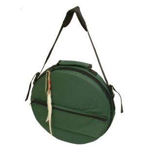 Rahmentrommel-Tasche Deluxe NL dunkelgrün - 59 cm kaufen München, Rahmentrommeltasche kaufen  Bayern, drum case, dark green for 23