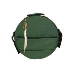 Rahmentrommel-Tasche Deluxe NL dunkelgrün, 41 cm kaufen München, Rahmentrommeltasche kaufen  Bayern, dark green drum case for 15,35