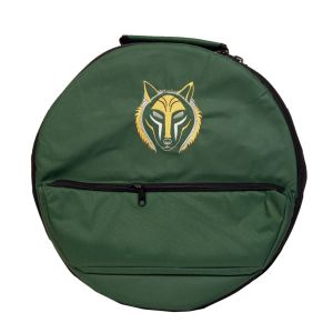 Rahmentrommel-Tasche Deluxe dunkelgrün Wolf, 44 cm kaufen München, buy drum case for 16,75