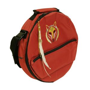 Rahmentrommel-Tasche Deluxe rot Wolf, 49 cm kaufen München, buy drum case for 18,5