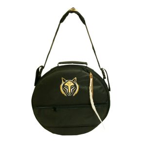Rahmentrommel-Tasche Deluxe schwarz Wolf, 41 cm kaufen München, buy drum case for 15,35