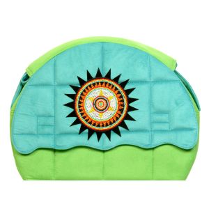 Rahmentrommel-Tasche NC Green Island, 43 cm kaufen München, Rundtrommel-Tasche kaufen Erding,  Schamanentrommel-Tasche kaufen Bayern, sac de tambour de cadre, borsa di tambour, drum case for 16,5